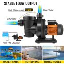 1200W - 1.6HP Solar Pool Pump Carisol OEM - 72Vdc-150Voc- MH62